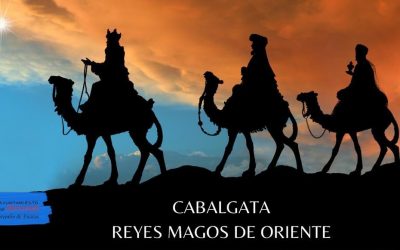 SUS MAJESTADES LOS REYES MAGOS DE ORIENTE LLEGAN A ALMORADÍ EN UNA GRAN CABALGATA QUE RESPONDE AL TÍTULO DE “BLANCA NAVIDAD”